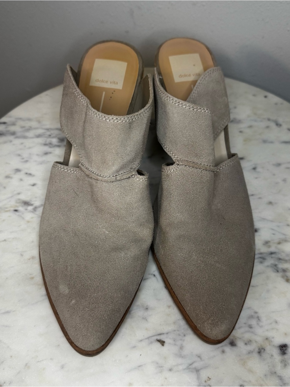 Dolce Vita Mules Size 10 Suede
Heels shoes pointy toes - Picture 4 of 8